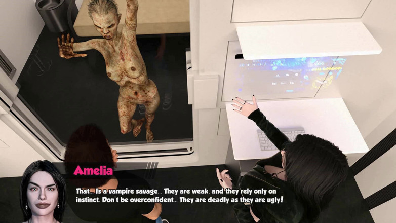 Dirty GamesXxX: Area69: Keskin dişli gotik güzel vampir ıslak sakso çekiyor - bölüm 26