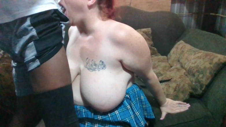 CandiApple_snapple: Caught by Stepdad Playing with Self on Live