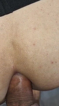 I'm Pouring Cum Into My Ass From the Intense Pleasure of Bareback Sex!