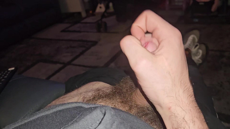 Smoking stoker: Wanking My Big Hard Dick
