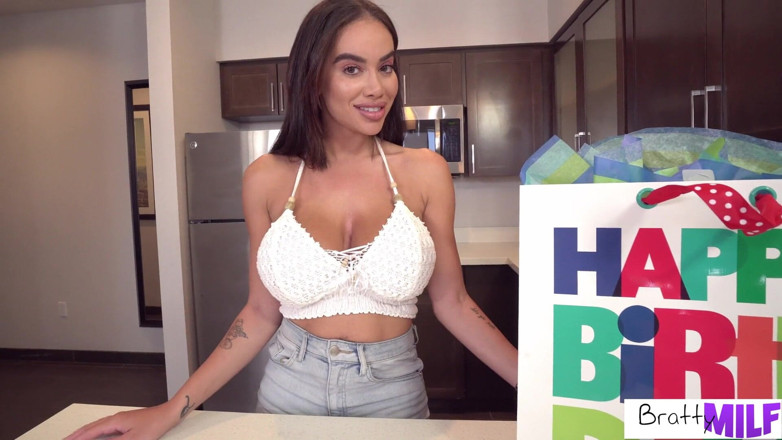 BrattyMilf: Stepmom gave me birthday sex