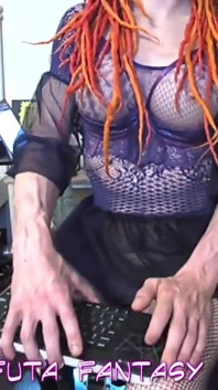 A Short Ride to a Big Sissygasm on the Sex Chair