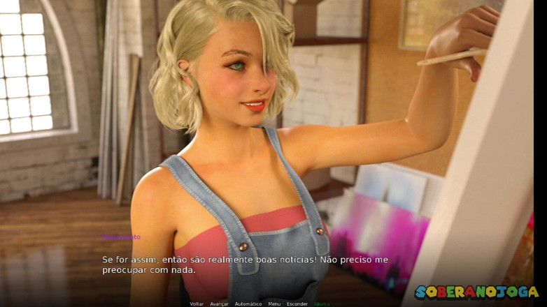 Soberano TV: 裸体主义者大学，我在画画时操了我好朋友的紧致阴户，她很喜欢