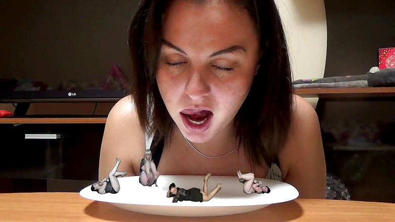 Goddess Misha Goldy: Chystám se snít 4 holky. Mmm mňam!