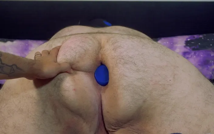 Masked Chaser and Bear: Playing with Bear's ass and making him jerk off until...