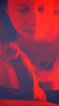 Lucky Gurl Kween Bunny B - Red Light Special POV Blowjob and Throat Fuck