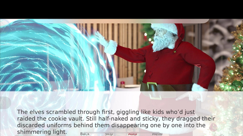 Captain ero gaming: Haar netkousen vullen - een kerstverhaal