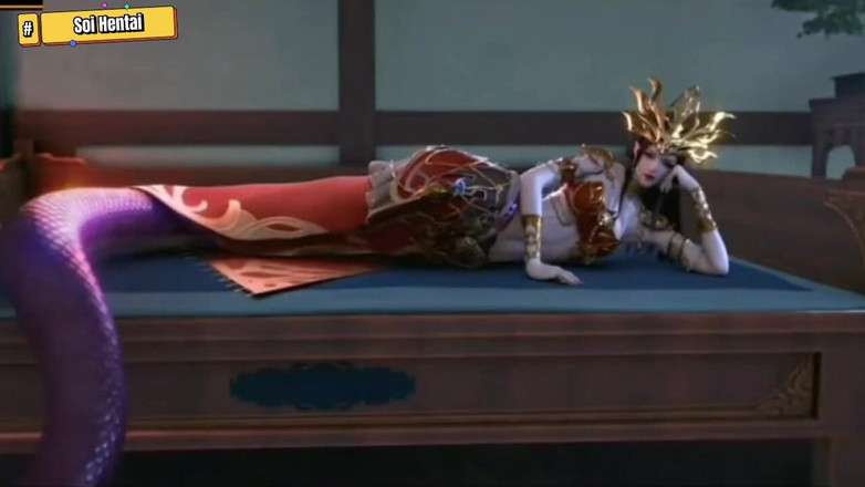 Soiyu Hentai: 3d хентай ntr (v57) - королева Медузи і великий чорний член