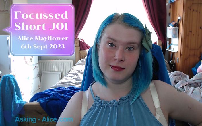 Alice Mayflower Productions: Focussed Short JOI - Solo Girl