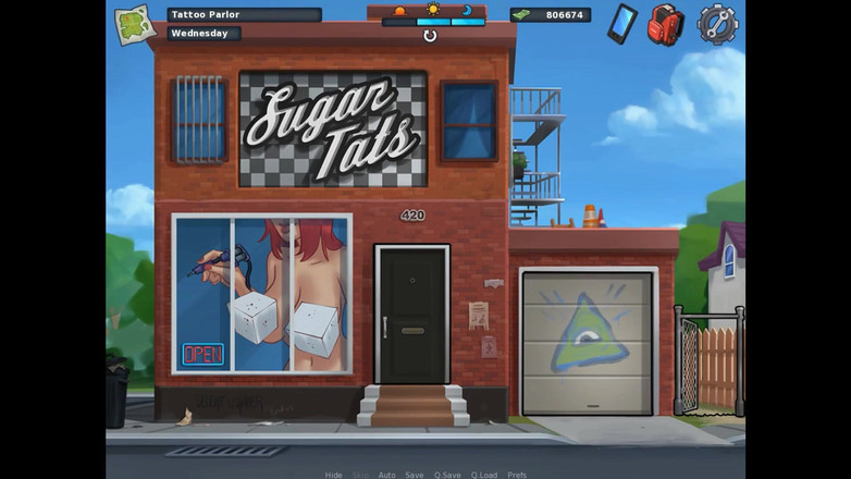 Miss Kitty 2K: Summertime saga v0208 - частина 293 - просування з бічною історією (деббі)