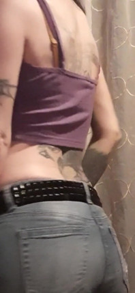 Ass in Blue Jeans