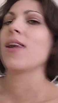 Blonde Slut & Dirty Brunette Titfuck Cumshot Action