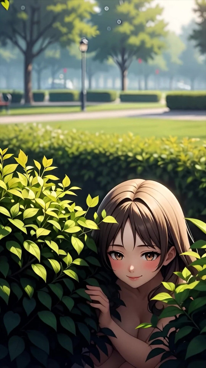 L6RD7BLU3 AI: Con đĩ vú to trong công viên vui vẻ