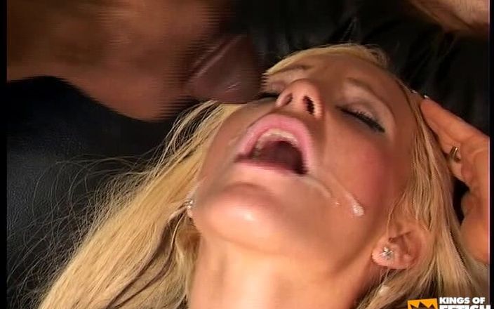 Big Tits for You: Horny Blonde Gets Her Pierced Pussy Railed by a Black...
