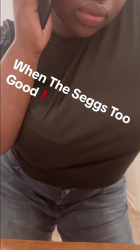 When the Sex Too Good.