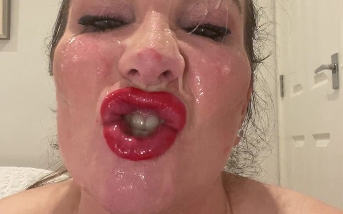 Sophie James: Totally Ruined Saliva Snot Dildo Gagged