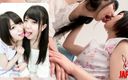 Japan Fetish Fusion: Перша зустріч: від блакитних облич до інтенсивного обміну лесбійськими поцілунками слини і навіть ковтання камшотів - mio &amp;amp;reina