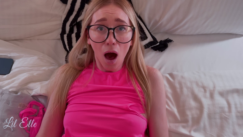 Lil_Elle: Stepmom Slaps My Face with Her Dirty Thong - Smell It...