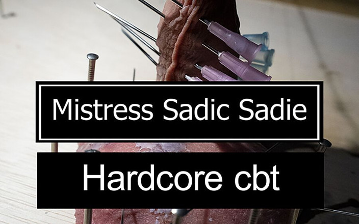 Sadic Sadie: hårdhänt CBT med fishhooks och nålar del 1