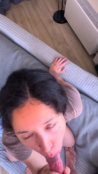 Asian Cleaning Lady Let Me Fuck Her