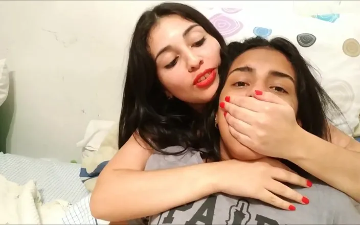 Handgag Lesbian - Lesbian hand over mouth Porn Videos | Faphouse