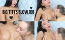 MargoAlisa: Big Titts Blowjob -hard Suck with Saliva