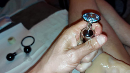 SteveSmokeHolland: Mój POV # 99 Dildo & Buttplug