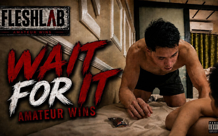 Fleshlab studios: Wait for It!: on the End I Cum Into His...