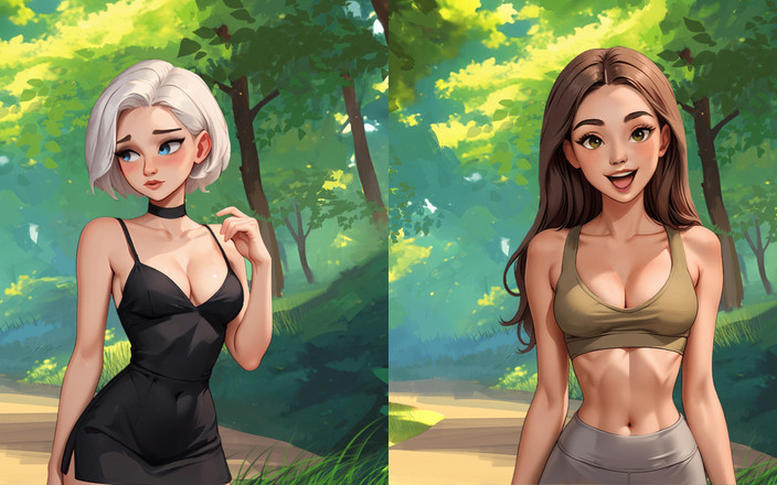 Adult Games by Andrae: Ep2: No Fap Island Gameplay - Descobrindo Julie E Tatiana Na...