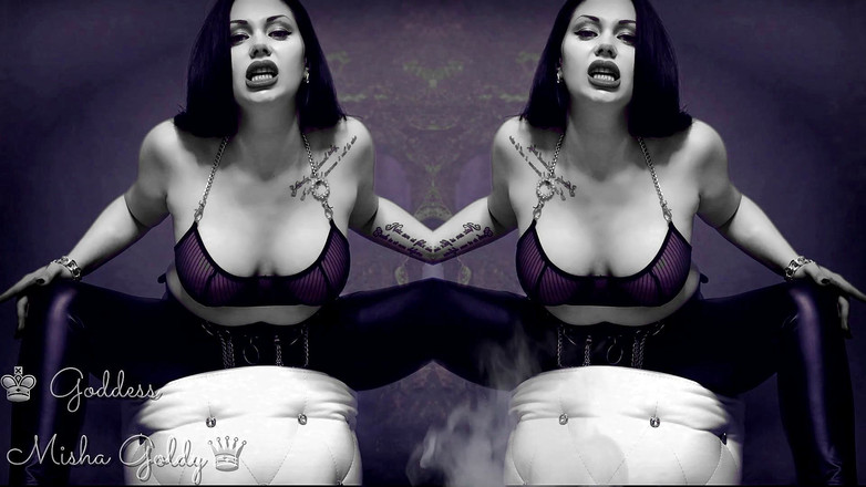 Goddess Misha Goldy: Tânjești să mă răsplătești! Ai nevoie de portofel distrus! (Versiune de...