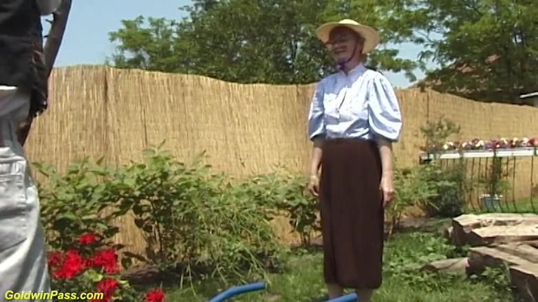Goldwin pass: Redhead 88 years old granny rough fucked by big turnip