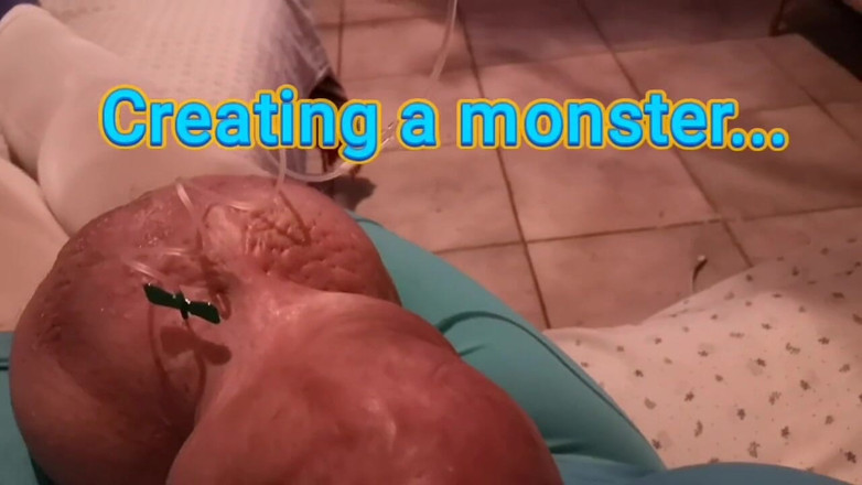 Monster_Meat_: Naplnění glukózou 10%