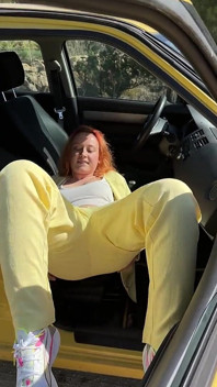 Peed Outside Out of Car!