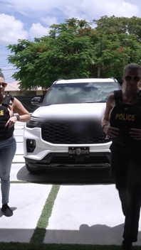 Cory Chase in Beatcops - Reverse Anal Gangbang