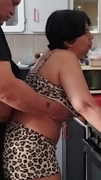 Kitchen Fuck Super Hot with My Beatiful Wife