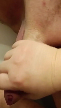 Playing with the Penis and Jerking off Hard at the End.