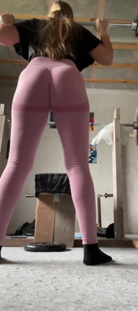 Workout with Sexy Leggings