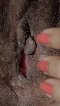 Extreme Closeup Hairy Pussy