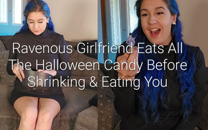 Freya Reign: Ravenous Girlfriend Eats All the Halloween Candy Before Shrinking and...