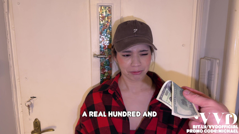 MichaelFrostPro: Delivery Girl Agreed to Test My Dick with Her Cunt