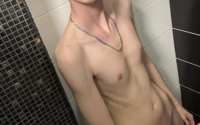 Evgeny Twink: Handsome Guy Asta Boy Jerks off and Cums in a...
