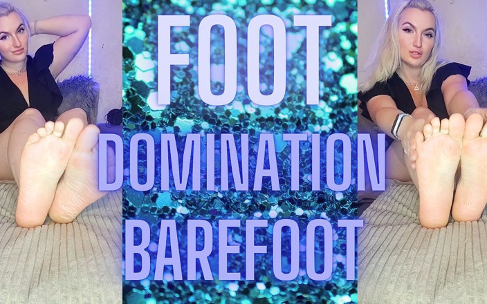 Monika Nylon: (98) Foot Domination Barefoot