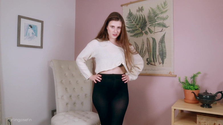 Darling Josefin: Dirty Pantyhose for Betas Femdom POV
