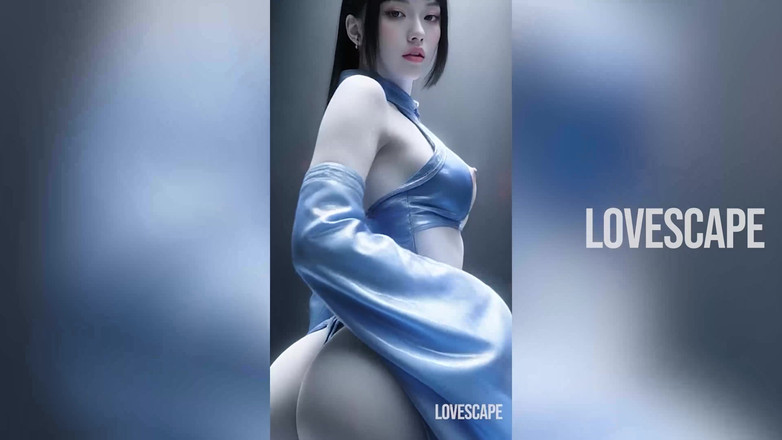 Lovescape: Asian Cutie Rough Blowjob &amp; Hardcore Pounding Ends in Cum Facial