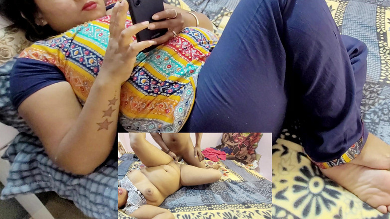 Neelima69: 로맨틱한 인정사정 안싸로 배다른 여동생과 침대 돌기