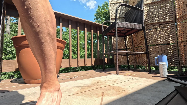 Lora Cross: Outdoor Anal Training and Dildo Masturbation by Lora Cross