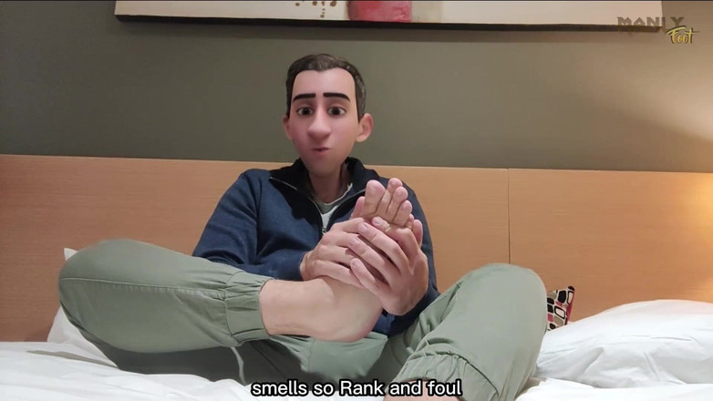 Manlyfoot: ゲイ継父 - ベッドが1つだけ - 私の熱い継父と私のホテルで一人で私は悪いに犯されたい