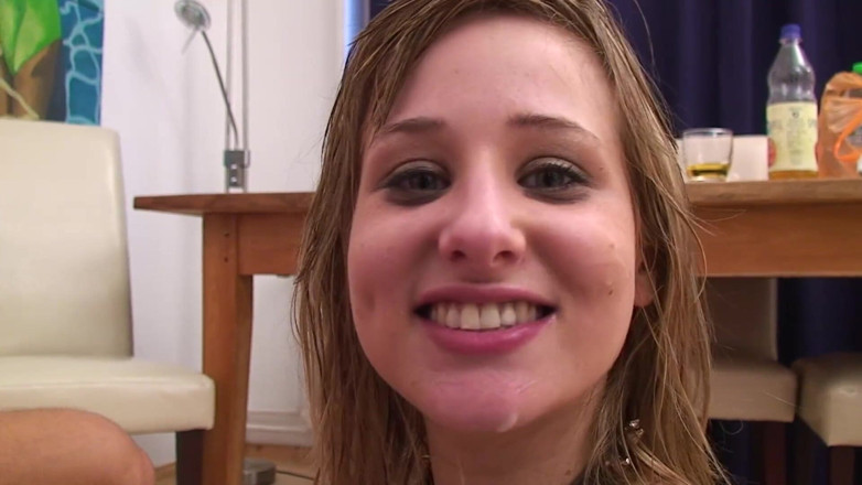 German amateur - 100% German hardcore videos: Sexy petite teen gets fucked in all the best positions