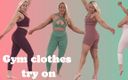 Michellexm: Gym clothes try on haul