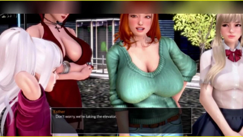 3DXXXTEEN2 Cartoon: เต้นเสื้อยืดในลิฟต์ 3D พอร์น การ์ตูนเซ็กซ์